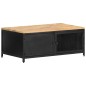 vidaXL Tavolino da Caffè 90x50x37 cm in Legno Massello di Mango Grezzo vidaXL Tavolino da Caffè 90x50x37 cm in Legno Massello di Mango Grezzo