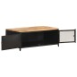 vidaXL Tavolino da Caffè 90x50x37 cm in Legno Massello di Mango Grezzo vidaXL Tavolino da Caffè 90x50x37 cm in Legno Massello di Mango Grezzo