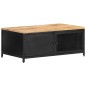 vidaXL Tavolino da Caffè 90x50x37 cm in Legno Massello di Mango Grezzo vidaXL Tavolino da Caffè 90x50x37 cm in Legno Massello di Mango Grezzo