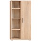 Parete Attrezzata Porta TV con Luci LED Rovere Sonoma Parete Attrezzata Porta TV con Luci LED Rovere Sonoma