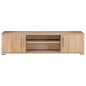 Parete Attrezzata Porta TV con Luci LED Rovere Sonoma Parete Attrezzata Porta TV con Luci LED Rovere Sonoma