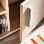 Parete Attrezzata Porta TV con Luci LED Rovere Sonoma Parete Attrezzata Porta TV con Luci LED Rovere Sonoma