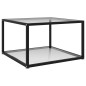 vidaXL Tavolino da Salotto Trasparente 60x60x35 cm in Vetro Temperato vidaXL Tavolino da Salotto Trasparente 60x60x35 cm in Vetro Temperato