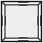 vidaXL Tavolino da Salotto Trasparente 60x60x35 cm in Vetro Temperato vidaXL Tavolino da Salotto Trasparente 60x60x35 cm in Vetro Temperato