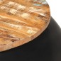 vidaXL Tavolino da Caffè Nero 68x68x30 cm Legno Massello di Recupero vidaXL Tavolino da Caffè Nero 68x68x30 cm Legno Massello di Recupero