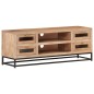 vidaXL Mobile Porta TV 110x30x40 cm in Legno Massello di Acacia vidaXL Mobile Porta TV 110x30x40 cm in Legno Massello di Acacia