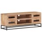 vidaXL Mobile Porta TV 110x30x40 cm in Legno Massello di Acacia vidaXL Mobile Porta TV 110x30x40 cm in Legno Massello di Acacia