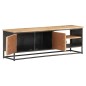 vidaXL Mobile Porta TV 120x30x40 cm in Legno Massello di Acacia vidaXL Mobile Porta TV 120x30x40 cm in Legno Massello di Acacia