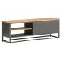 vidaXL Mobile Porta TV 120x30x40 cm in Legno Massello di Acacia vidaXL Mobile Porta TV 120x30x40 cm in Legno Massello di Acacia