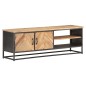 vidaXL Mobile Porta TV 120x30x40 cm in Legno Massello di Acacia vidaXL Mobile Porta TV 120x30x40 cm in Legno Massello di Acacia