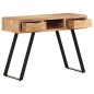 vidaXL Scrivania 107x45x79 cm Legno Massello d'Acacia con Spigoli Vivi