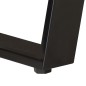 vidaXL Scrivania 107x45x79 cm Legno Massello d'Acacia con Spigoli Vivi