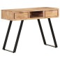vidaXL Scrivania 107x45x79 cm Legno Massello d'Acacia con Spigoli Vivi
