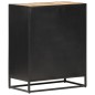 vidaXL Credenza 60x35x75 cm in Legno di Mango Grezzo e Canna Naturale vidaXL Credenza 60x35x75 cm in Legno di Mango Grezzo e Canna Naturale