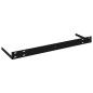 vidaXL Scaffali a Parete 4 pz Nero Lucido 120x23,5x3,8 cm in MDF vidaXL Scaffali a Parete 4 pz Nero Lucido 120x23,5x3,8 cm in MDF