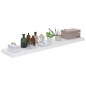 vidaXL Scaffali a Parete 4 pz Bianco Lucido 120x23,5x3,8 cm in MDF vidaXL Scaffali a Parete 4 pz Bianco Lucido 120x23,5x3,8 cm in MDF
