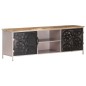 vidaXL Mobile Porta TV 120x30x40 cm in Legno di Mango Grezzo vidaXL Mobile Porta TV 120x30x40 cm in Legno di Mango Grezzo
