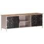 vidaXL Mobile Porta TV 120x30x40 cm in Legno di Mango Grezzo vidaXL Mobile Porta TV 120x30x40 cm in Legno di Mango Grezzo