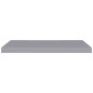 vidaXL Scaffali a Parete 2 pz Grigi 80x23,5x3,8 cm in MDF vidaXL Scaffali a Parete 2 pz Grigi 80x23,5x3,8 cm in MDF