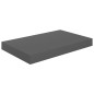 vidaXL Scaffale a Parete Grigio Lucido 40x23x3,8 cm in MDF vidaXL Scaffale a Parete Grigio Lucido 40x23x3,8 cm in MDF