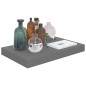 vidaXL Scaffale a Parete Grigio Lucido 40x23x3,8 cm in MDF vidaXL Scaffale a Parete Grigio Lucido 40x23x3,8 cm in MDF