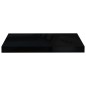 vidaXL Scaffali a Parete 2 pz Nero Lucido 50x23x3,8 cm in MDF vidaXL Scaffali a Parete 2 pz Nero Lucido 50x23x3,8 cm in MDF