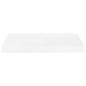 vidaXL Scaffale a Parete Bianco Lucido 50x23x3,8 cm in MDF