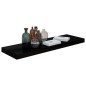 vidaXL Scaffali a Parete 4 pz Nero Lucido 80x23,5x3,8 cm in MDF vidaXL Scaffali a Parete 4 pz Nero Lucido 80x23,5x3,8 cm in MDF