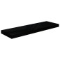 vidaXL Scaffali a Parete 4 pz Nero Lucido 80x23,5x3,8 cm in MDF vidaXL Scaffali a Parete 4 pz Nero Lucido 80x23,5x3,8 cm in MDF