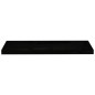 vidaXL Scaffali a Parete 4 pz Nero Lucido 80x23,5x3,8 cm in MDF vidaXL Scaffali a Parete 4 pz Nero Lucido 80x23,5x3,8 cm in MDF