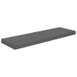 vidaXL Scaffale a Parete Grigio Lucido 80x23,5x3,8 cm in MDF vidaXL Scaffale a Parete Grigio Lucido 80x23,5x3,8 cm in MDF