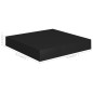vidaXL Mensole a Muro 2 pz Nere 23x23,5x3,8 cm in MDF vidaXL Mensole a Muro 2 pz Nere 23x23,5x3,8 cm in MDF