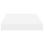 vidaXL Scaffali a Parete 2 pz Bianco 40x23x3,8 cm in MDF vidaXL Scaffali a Parete 2 pz Bianco 40x23x3,8 cm in MDF