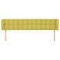 Testiera ad Orecchio Verde 163x23x78/88 cm in Tessuto Testiera ad Orecchio Verde 163x23x78/88 cm in Tessuto