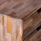 vidaXL Comodino con 2 Cassetti in Legno di Recupero di Teak vidaXL Comodino con 2 Cassetti in Legno di Recupero di Teak