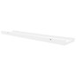 vidaXL Mensole con Sporgenza 2 pz Bianche 60x9x3 cm MDF