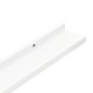 vidaXL Mensole con Sporgenza 2 pz Bianche 60x9x3 cm MDF