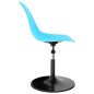 324193 vidaXL Swivel Dining Chairs 2 pcs Blue PP 324193 vidaXL Swivel Dining Chairs 2 pcs Blue PP
