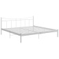vidaXL Giroletto Bianco in Metallo 200x200 cm 