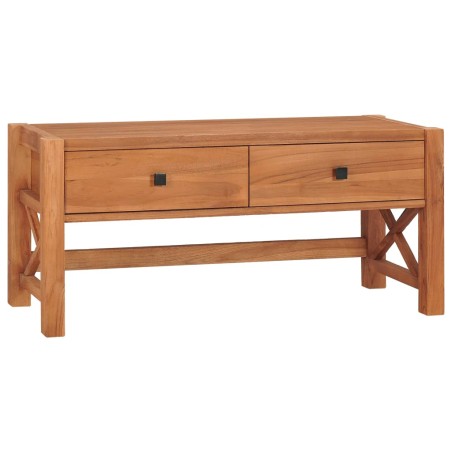 vidaXL Mobile TV 100x40x45 cm in Legno di Teak