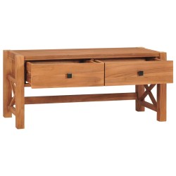 vidaXL Mobile TV 100x40x45 cm in Legno di Teak