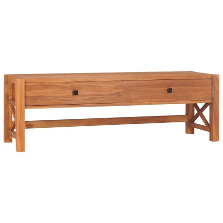 vidaXL Mobile TV 140x40x45 cm in Legno di Teak