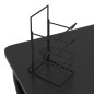 vidaXL Scrivania da Gaming con Gambe a ZZ Nera 110x60x75 cm vidaXL Scrivania da Gaming con Gambe a ZZ Nera 110x60x75 cm