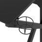 vidaXL Scrivania da Gaming con Gambe a K Nera 110x60x75 cm vidaXL Scrivania da Gaming con Gambe a K Nera 110x60x75 cm