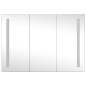 vidaXL Armadietto Bagno con Specchio e LED 89x14x62 cm vidaXL Armadietto Bagno con Specchio e LED 89x14x62 cm