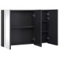 vidaXL Armadietto Bagno con Specchio e LED 89x14x62 cm vidaXL Armadietto Bagno con Specchio e LED 89x14x62 cm