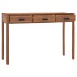 vidaXL Scrivania 110x40x75 cm in Legno Massello di Teak