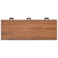 vidaXL Scrivania 110x40x75 cm in Legno Massello di Teak