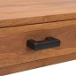 vidaXL Scrivania 110x40x75 cm in Legno Massello di Teak