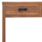 vidaXL Scrivania 110x40x75 cm in Legno Massello di Teak